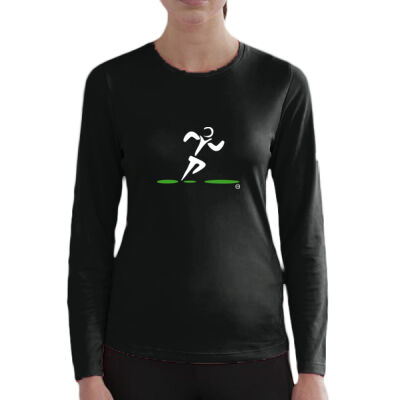 Run For Your Life  Women's Long Original T Thumbnail